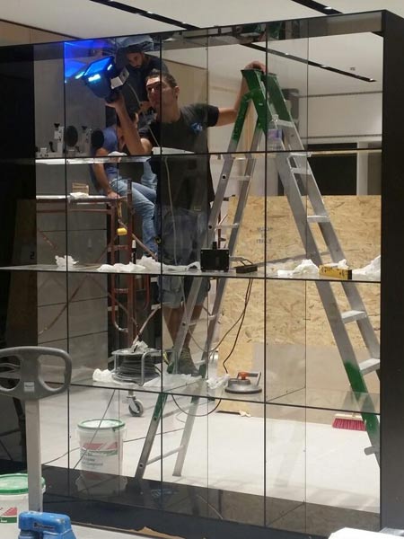 Produzione-doppio-vetro-blindato-Milano